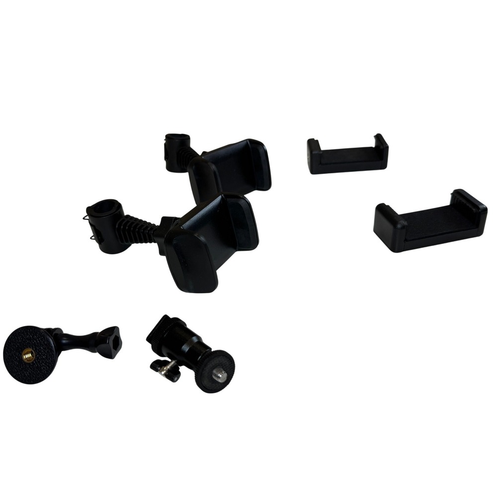 Universal Smartphone Tripod Mounts Handlebar Adapters and Camera Accessories Lot